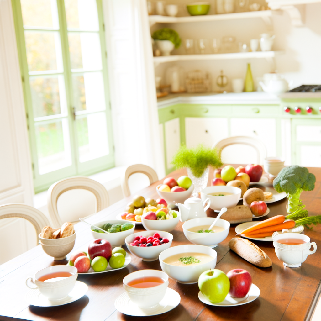 Photos d'aliments recommandés