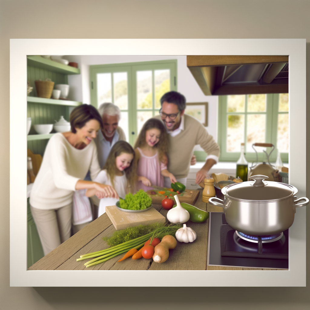 Préparation simple d'un plat One Pot