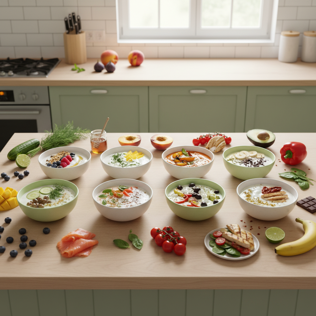 Envie d’idées sucré-salé au skyr prêtes en 10 minutes ?
