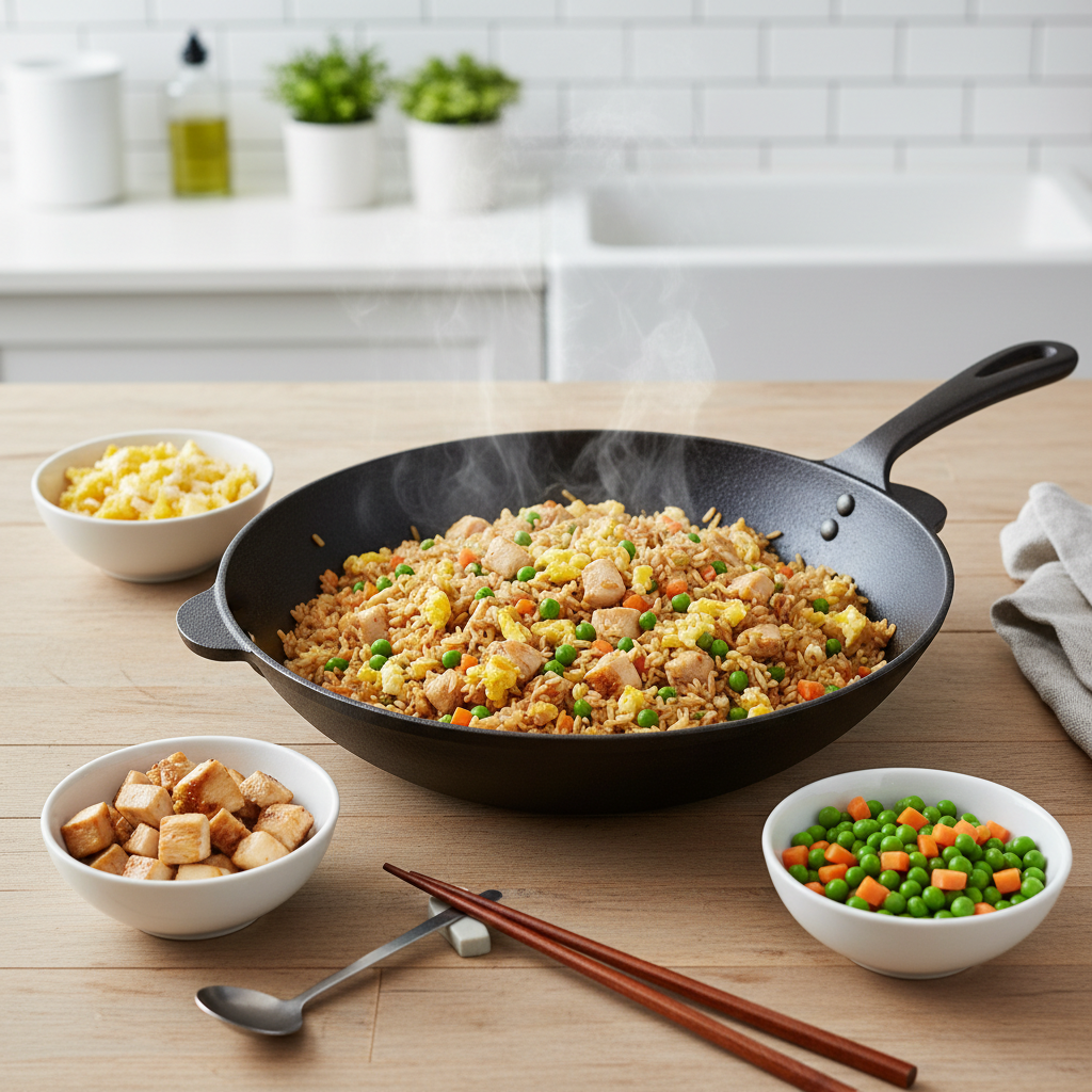 Envie d’un riz cantonais vraiment post-entraînement ?