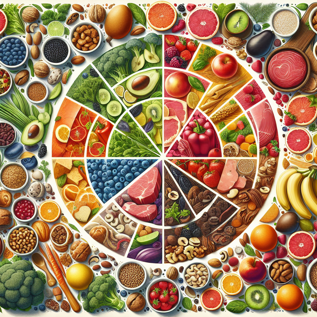 Infographie sur les bienfaits d'une alimentation équilibrée