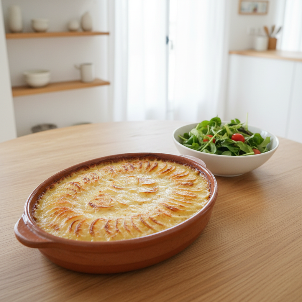 Comment réussir un gratin dauphinois fondant… sans crème entière