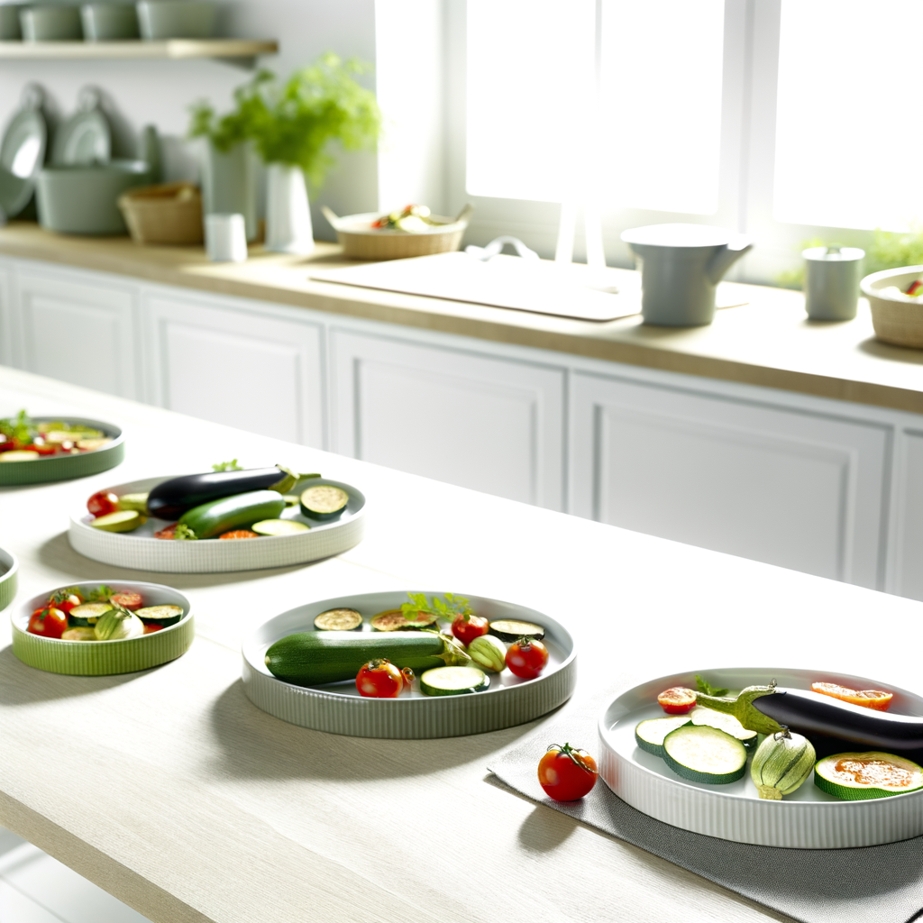Photos des plats à base de ratatouille