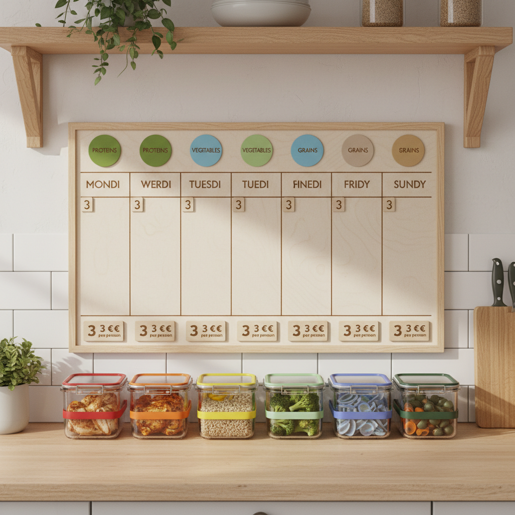 Une semaine de repas familiaux sous 3 € par personne, sans prise de tête