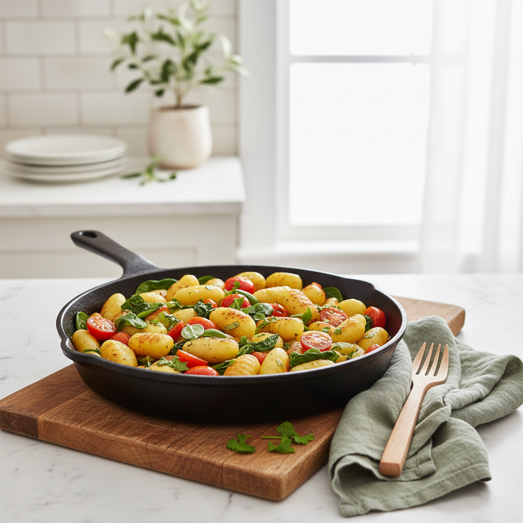 Et si vos dîners de semaine se réglaient en 15 minutes avec des gnocchi ?