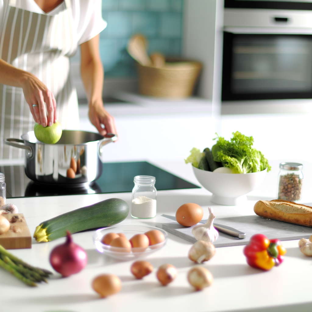 Images étape par étape de recettes printanières