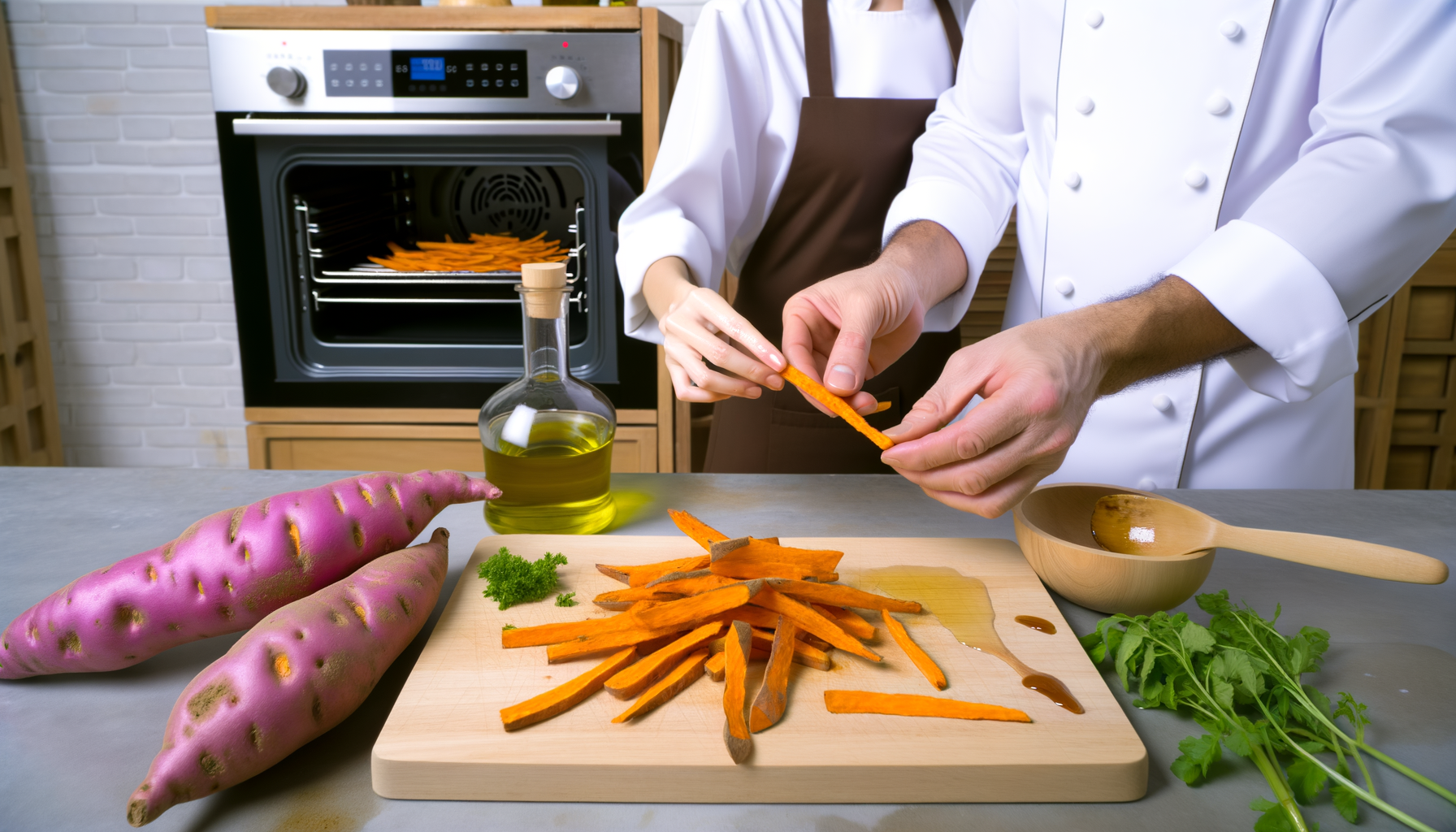 Découvrez comment réussir vos frites de patates douces au four