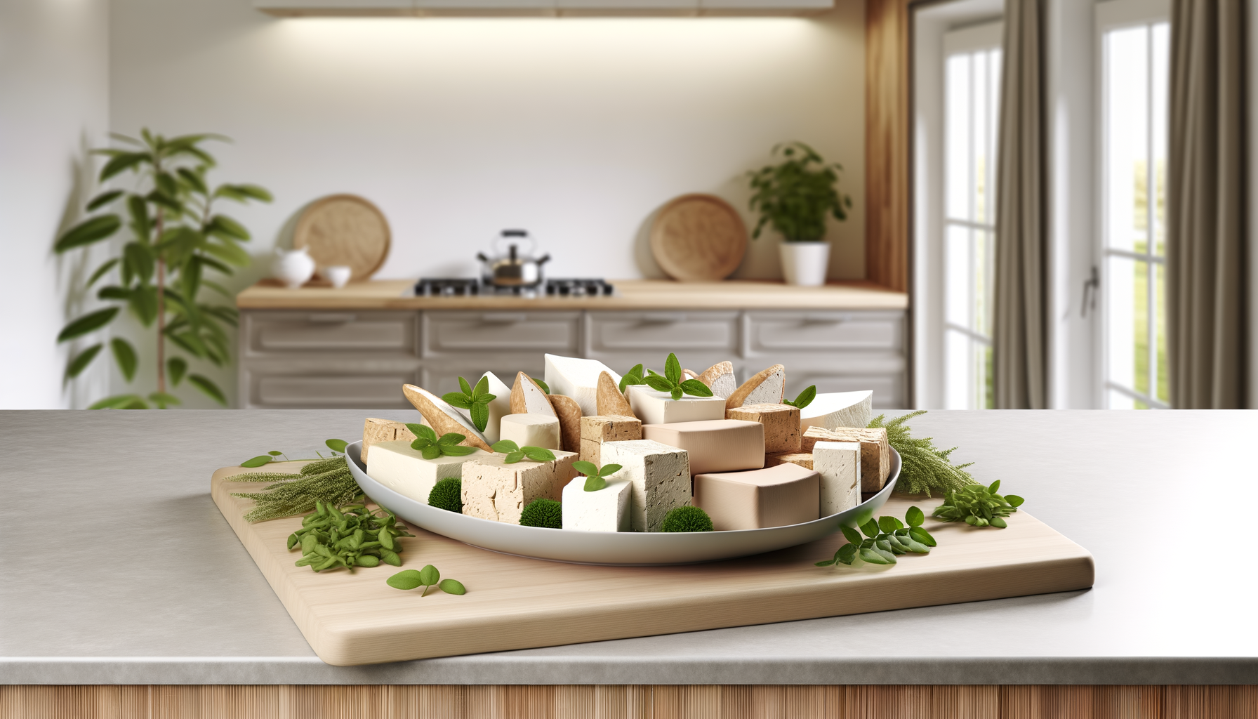 Infographie sur les bienfaits nutritionnels du tofu