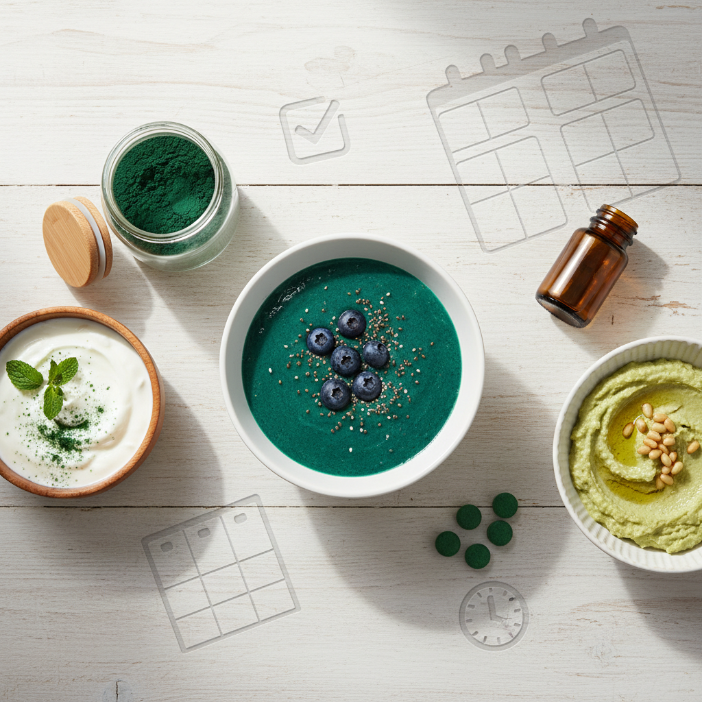 Comment introduire la spiruline sans bouleverser vos repas
