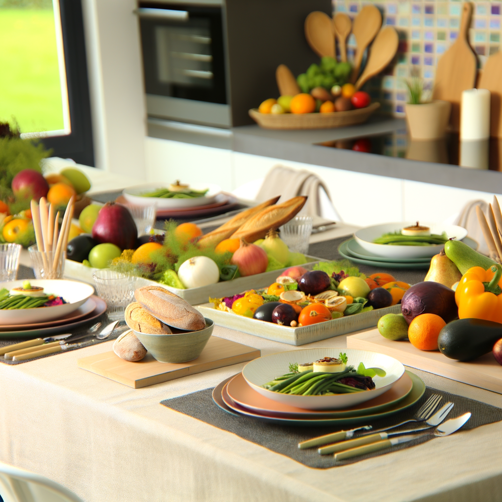Infographie sur la planification des repas
