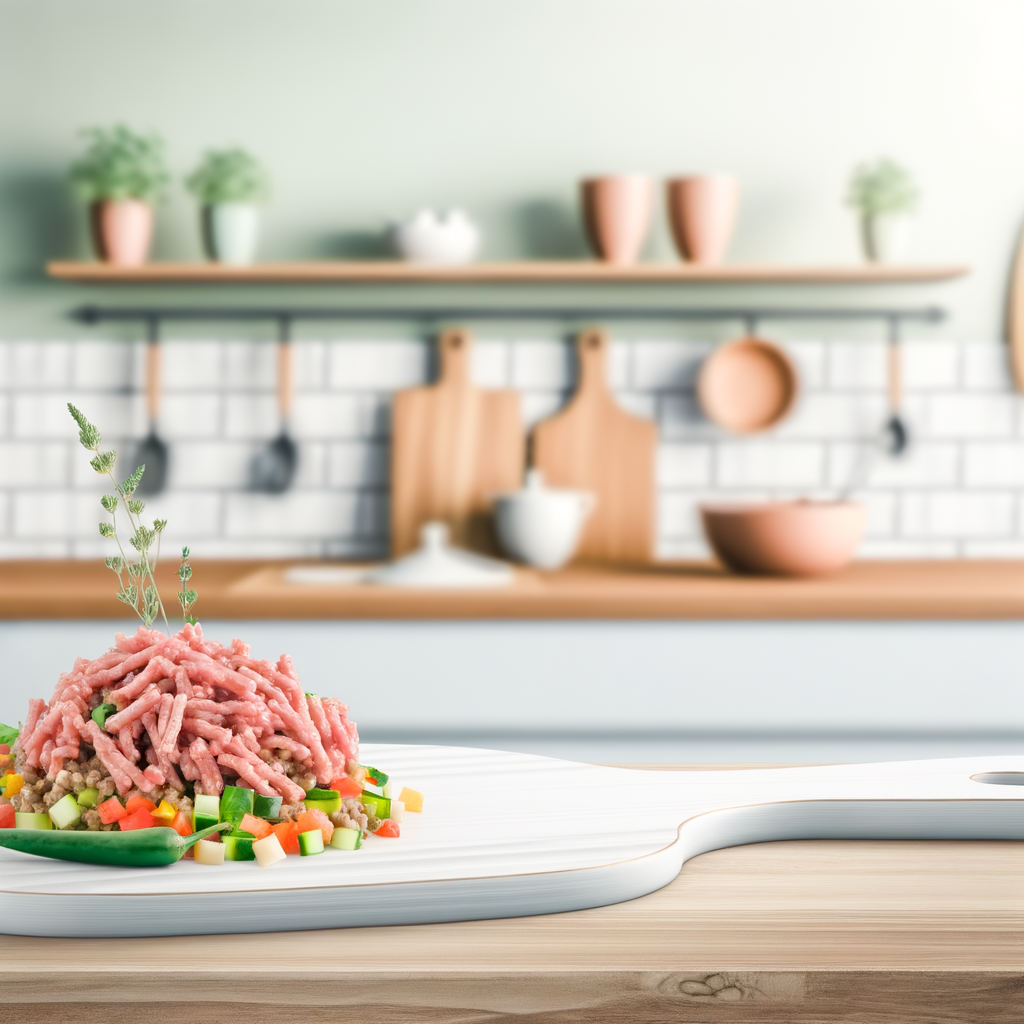 Viande hachée avec des légumes