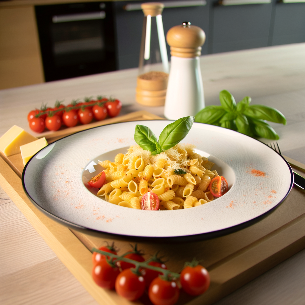 Images appétissantes de plats de pâtes