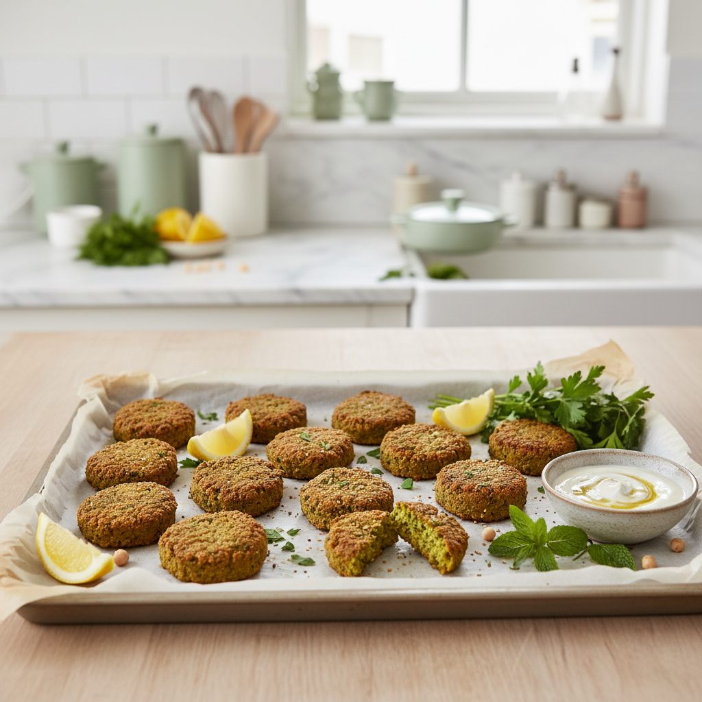 Envie de falafels croustillants sans friture ? Suivez la méthode